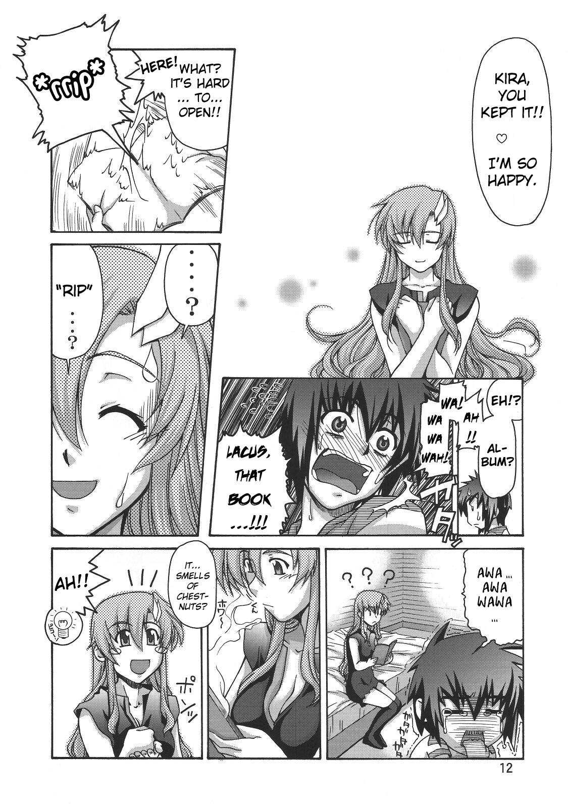 (C70) [GOLD RUSH (Suzuki Address)] Thank you! From Gold Rush (Gundam SEED DESTINY) [English] {doujin-moe.us} page 12 full