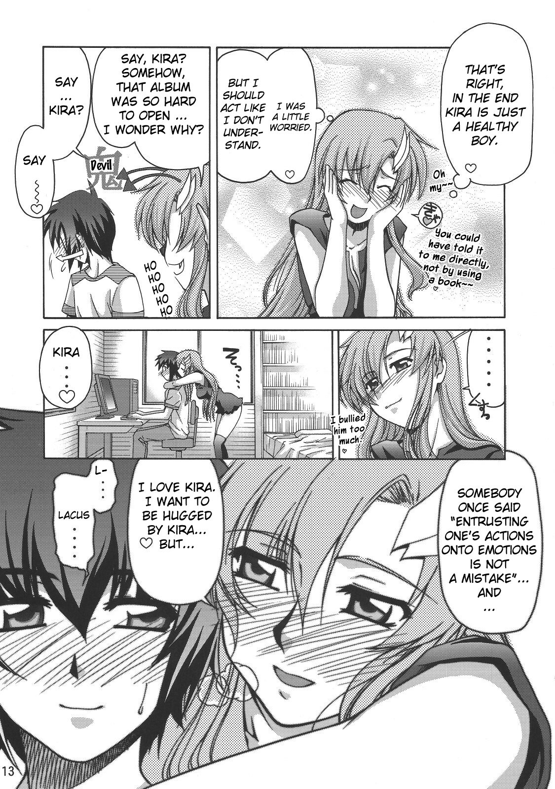 (C70) [GOLD RUSH (Suzuki Address)] Thank you! From Gold Rush (Gundam SEED DESTINY) [English] {doujin-moe.us} page 13 full