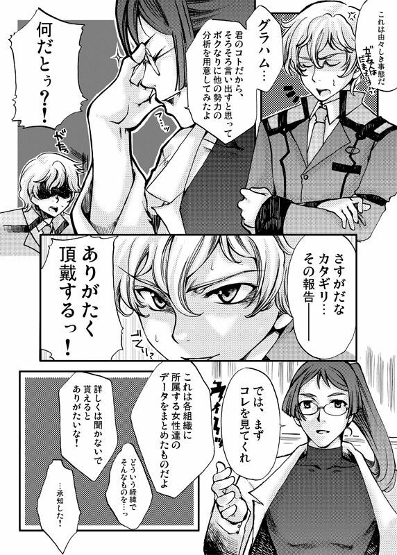 [Tateyoko Hotchkiss (Kikuchi)] Datenshi Kinryouku ~Graham-san ga Special na Ken no Tsuite~ (Gundam 00) page 6 full