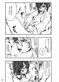 [Tateyoko Hotchkiss (Kikuchi)] Datenshi Kinryouku ~Graham-san ga Special na Ken no Tsuite~ (Gundam 00) - page 34