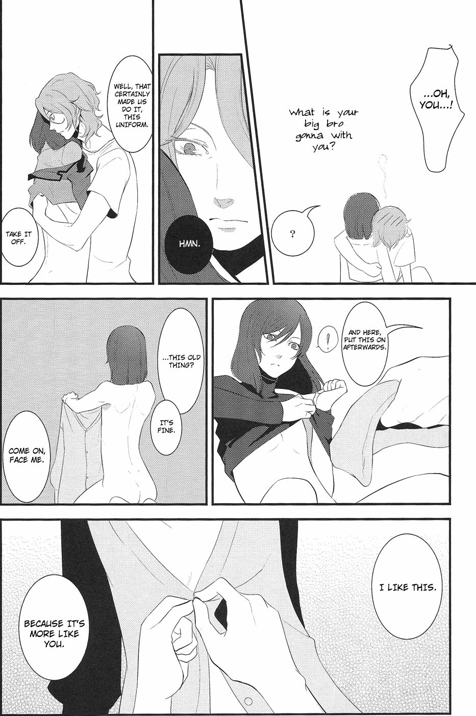 (C75) [5minutes later (Arimura)] Seifuku Sugata de Ichibanchuu - During the night in uniform! (Gundam 00) [English] page 15 full