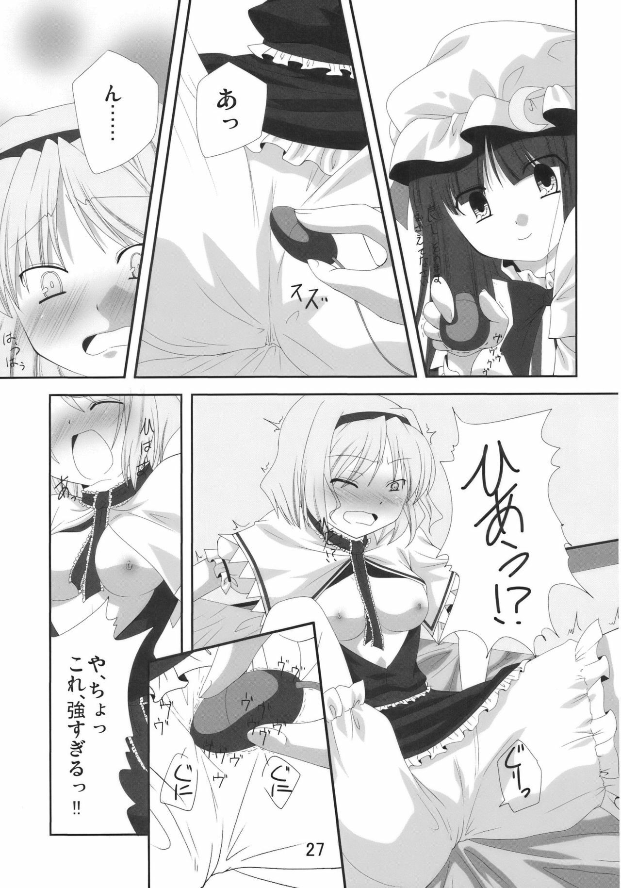 (C77) [Yuuyuutei, Choco Zakura (Kinagi Yuu, Reiso)] Hiibitsu (Touhou Project) page 27 full