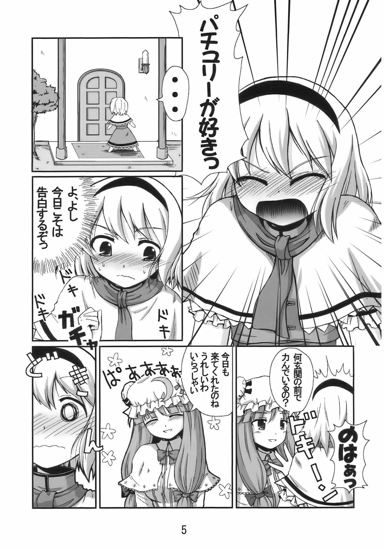 (C77) [Yuuyuutei, Choco Zakura (Kinagi Yuu, Reiso)] Hiibitsu (Touhou Project) page 5 full