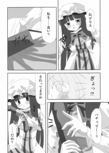 (C77) [Yuuyuutei, Choco Zakura (Kinagi Yuu, Reiso)] Hiibitsu (Touhou Project) - page 34