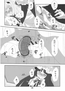 (C77) [Yuuyuutei, Choco Zakura (Kinagi Yuu, Reiso)] Hiibitsu (Touhou Project) - page 38