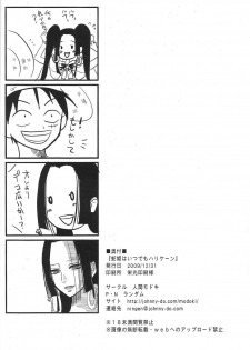 (C77) [Ningen Modoki (Random)] Hebihime wa Itsudemo Hurricane (One Piece) - page 20