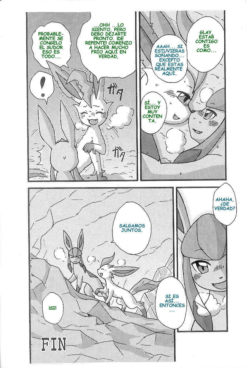 (C74) [Mikaduki Karasu] Hyouketsu-Yasai | Flora Congelada (Pokémon) [Spanish] [Red Fox Makkan] page 10 full