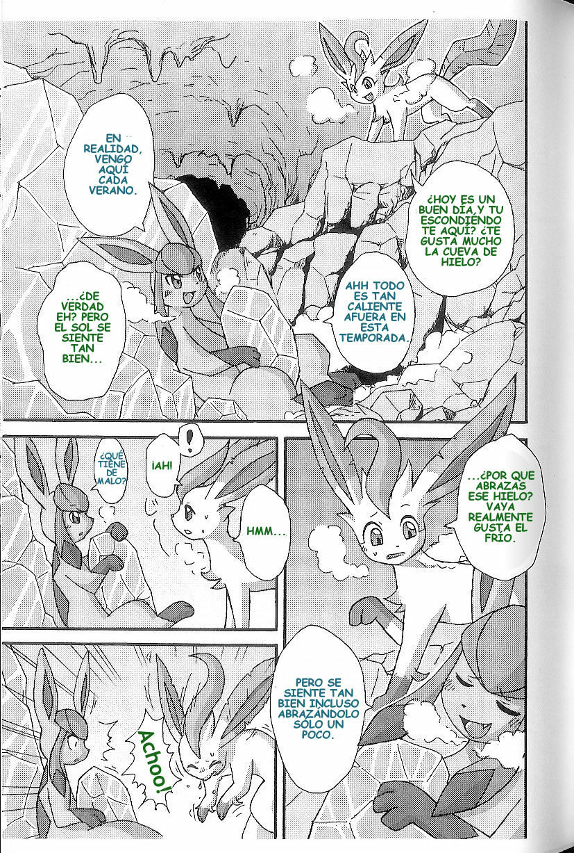 (C74) [Mikaduki Karasu] Hyouketsu-Yasai | Flora Congelada (Pokémon) [Spanish] [Red Fox Makkan] page 3 full