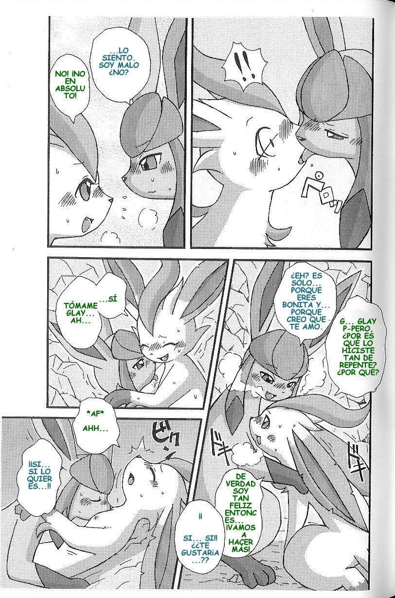 (C74) [Mikaduki Karasu] Hyouketsu-Yasai | Flora Congelada (Pokémon) [Spanish] [Red Fox Makkan] page 5 full