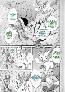 (C74) [Mikaduki Karasu] Hyouketsu-Yasai | Flora Congelada (Pokémon) [Spanish] [Red Fox Makkan] - page 3