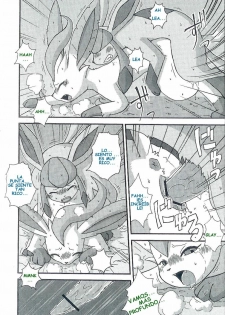 (C74) [Mikaduki Karasu] Hyouketsu-Yasai | Flora Congelada (Pokémon) [Spanish] [Red Fox Makkan] - page 8