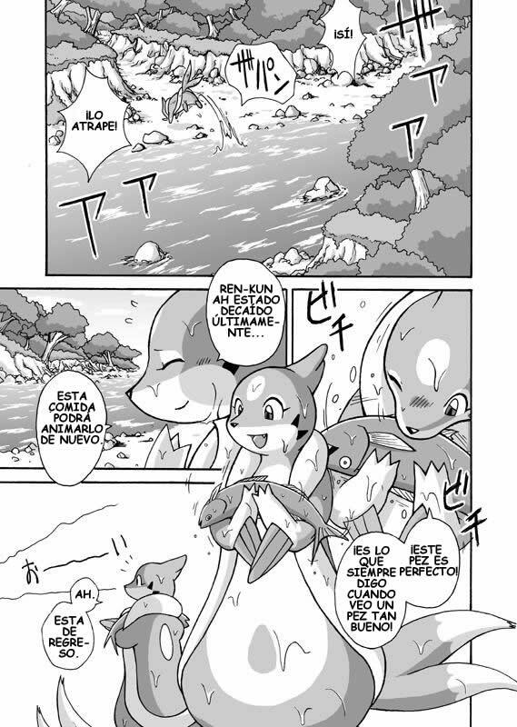 [Mikaduki Karasu] Kekka Yokereba Subete Yoshi | Lo Que Comienza Bien Termina Bien! (Pokémon) [Spanish] [Red Fox Makkan] page 1 full