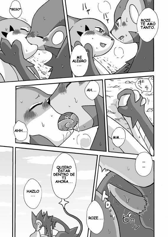 [Mikaduki Karasu] Kekka Yokereba Subete Yoshi | Lo Que Comienza Bien Termina Bien! (Pokémon) [Spanish] [Red Fox Makkan] page 13 full