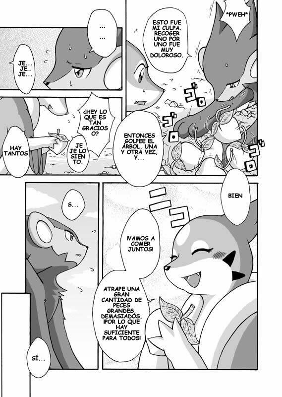 [Mikaduki Karasu] Kekka Yokereba Subete Yoshi | Lo Que Comienza Bien Termina Bien! (Pokémon) [Spanish] [Red Fox Makkan] page 3 full