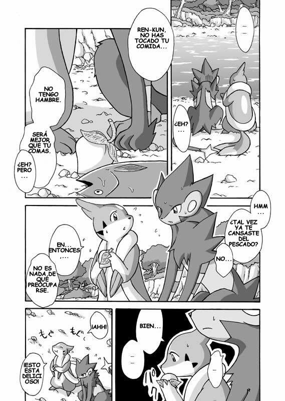 [Mikaduki Karasu] Kekka Yokereba Subete Yoshi | Lo Que Comienza Bien Termina Bien! (Pokémon) [Spanish] [Red Fox Makkan] page 4 full