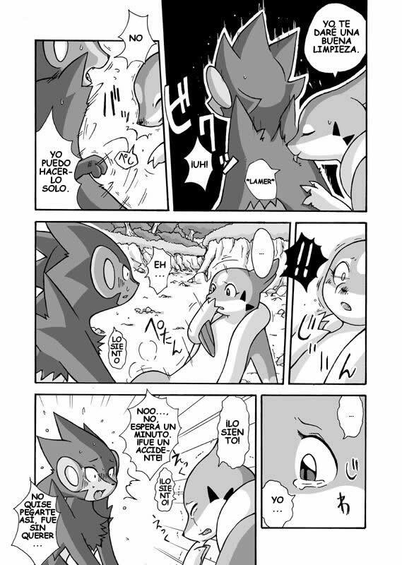 [Mikaduki Karasu] Kekka Yokereba Subete Yoshi | Lo Que Comienza Bien Termina Bien! (Pokémon) [Spanish] [Red Fox Makkan] page 6 full