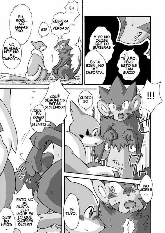 [Mikaduki Karasu] Kekka Yokereba Subete Yoshi | Lo Que Comienza Bien Termina Bien! (Pokémon) [Spanish] [Red Fox Makkan] page 9 full