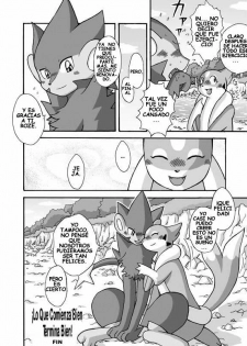 [Mikaduki Karasu] Kekka Yokereba Subete Yoshi | Lo Que Comienza Bien Termina Bien! (Pokémon) [Spanish] [Red Fox Makkan] - page 22