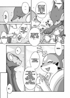 [Mikaduki Karasu] Kekka Yokereba Subete Yoshi | Lo Que Comienza Bien Termina Bien! (Pokémon) [Spanish] [Red Fox Makkan] - page 3
