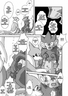[Mikaduki Karasu] Kekka Yokereba Subete Yoshi | Lo Que Comienza Bien Termina Bien! (Pokémon) [Spanish] [Red Fox Makkan] - page 9