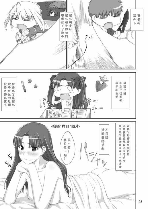 (C71) [MTSP (Jin)] Tohsaka-ke no Kakei Jijou 2 (Fate/stay night) [Chinese] page 3 full