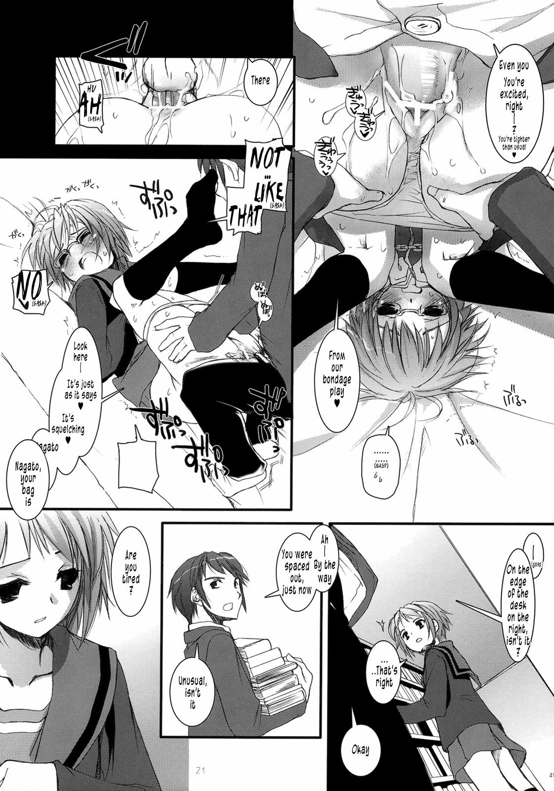 (C70) [Digital Lover (Nakajima Yuka)] D.L. Action 36 (Suzumiya Haruhi no Yuuutsu) [English] [Tonigobe] page 21 full