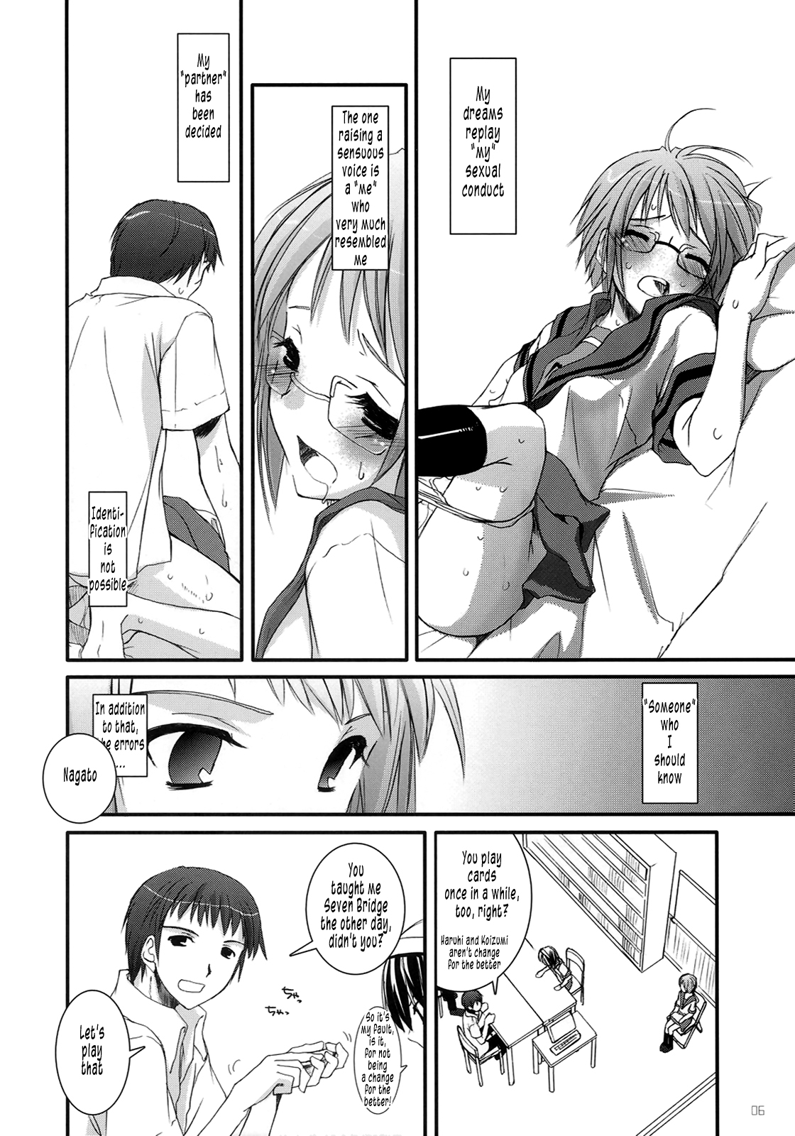 (C70) [Digital Lover (Nakajima Yuka)] D.L. Action 36 (Suzumiya Haruhi no Yuuutsu) [English] [Tonigobe] page 6 full