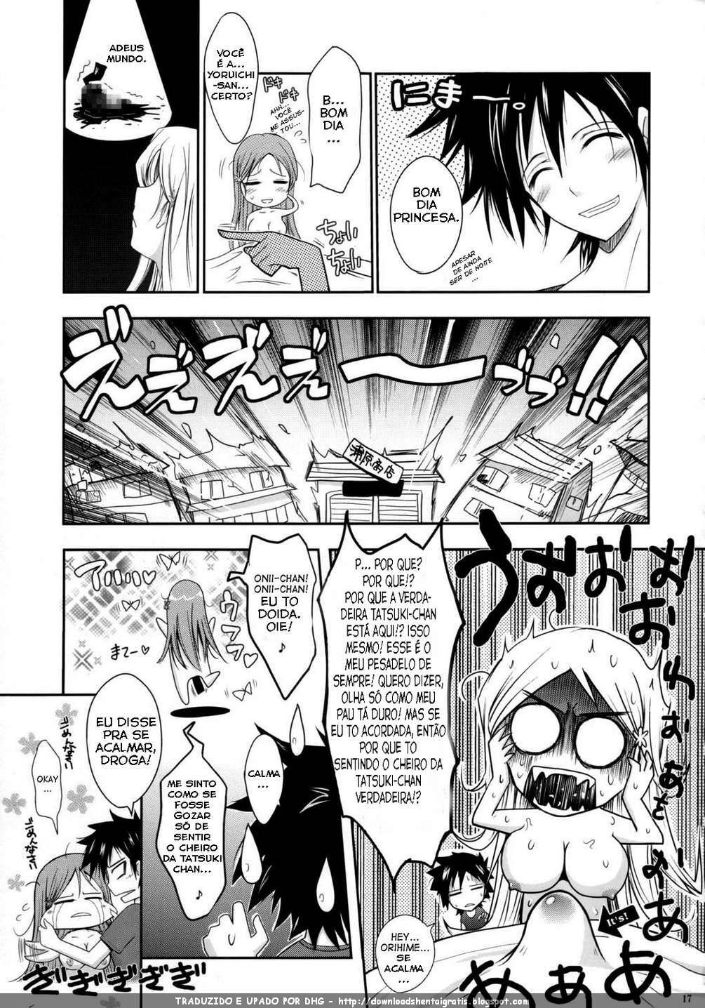 (C72) [Garyuh-Chitai (TANA)] Aki-Akane Zenpen (Bleach) [Portuguese-BR] [DHG] page 16 full