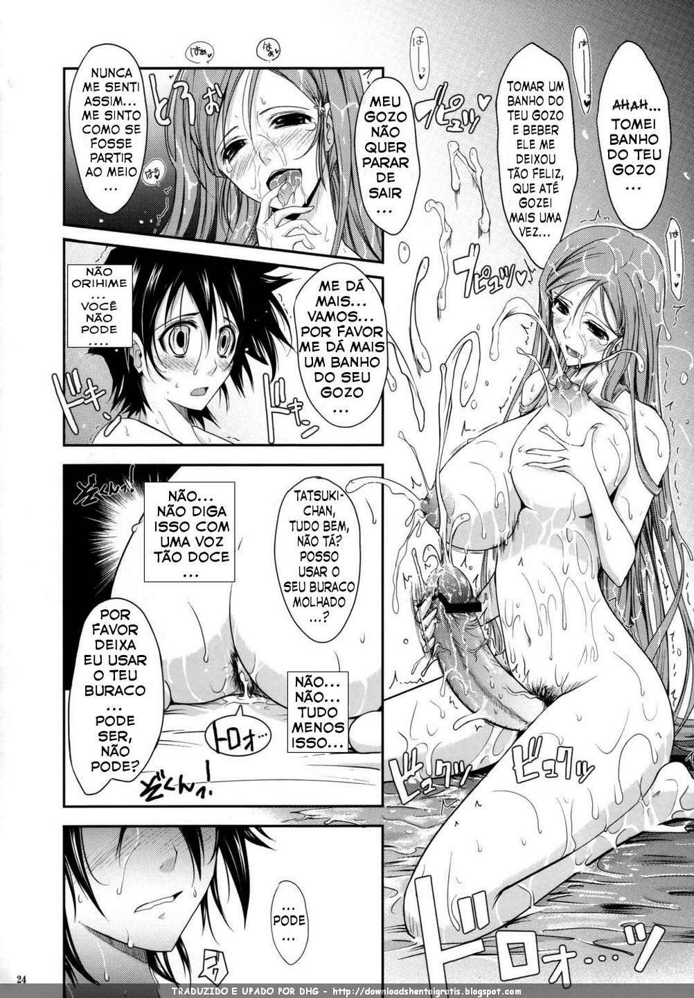 (C72) [Garyuh-Chitai (TANA)] Aki-Akane Zenpen (Bleach) [Portuguese-BR] [DHG] page 23 full