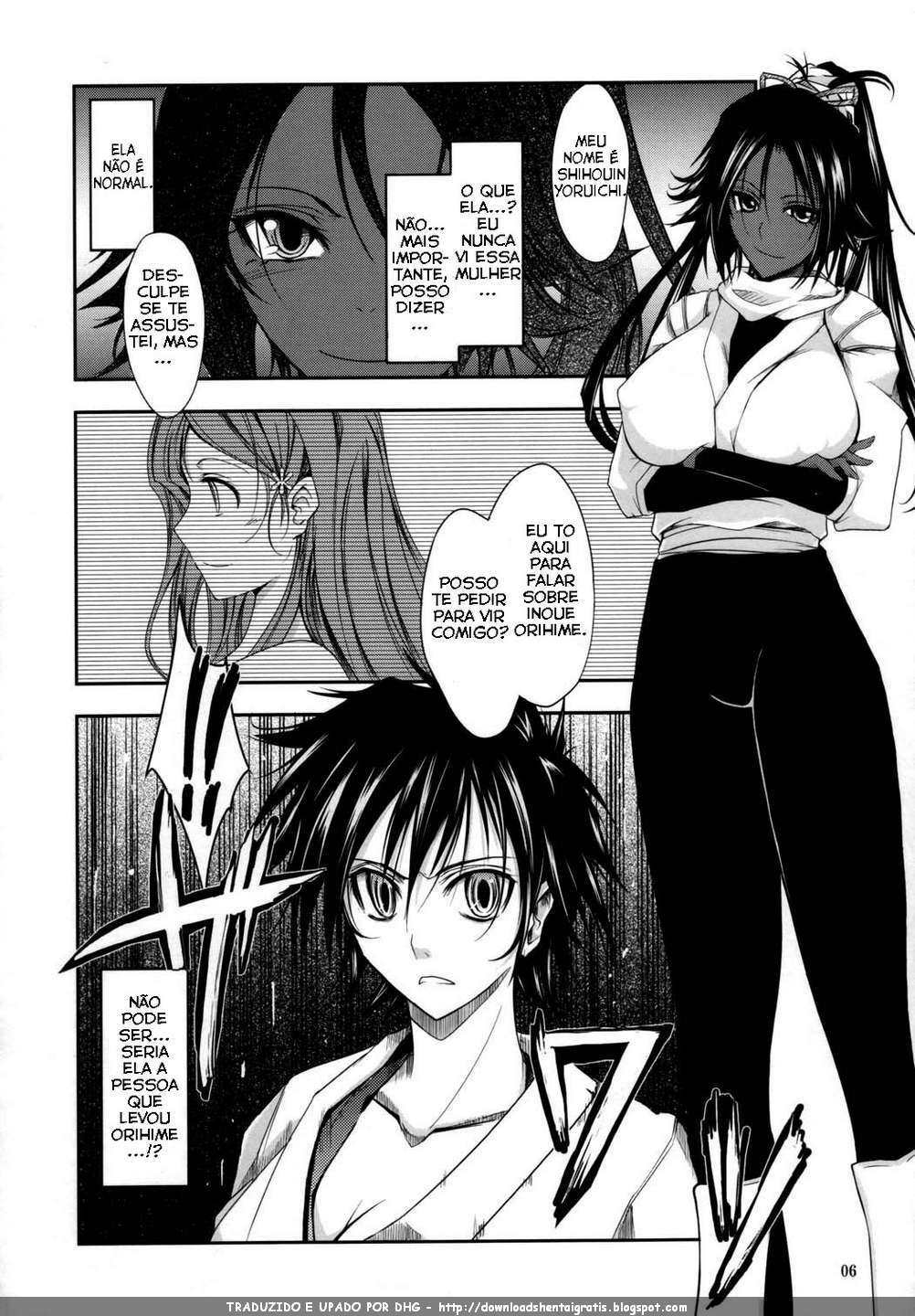 (C72) [Garyuh-Chitai (TANA)] Aki-Akane Zenpen (Bleach) [Portuguese-BR] [DHG] page 5 full