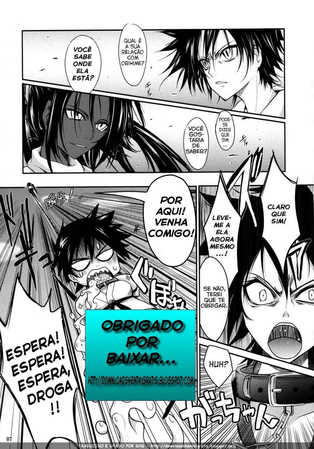 (C72) [Garyuh-Chitai (TANA)] Aki-Akane Zenpen (Bleach) [Portuguese-BR] [DHG] page 6 full