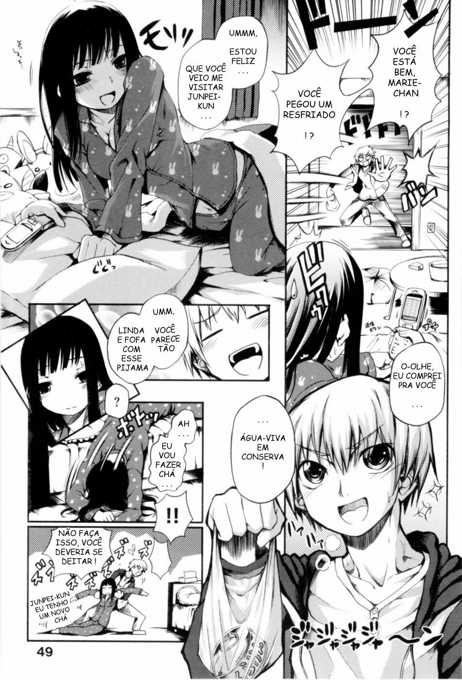 [Maybe] Doki! Otome no Binetsu Taikusen! | Doki Otome's Sickness (Mankai Otome) [Portuguese-BR] [Hentai Arimasu] page 3 full