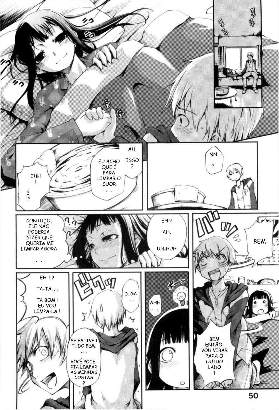 [Maybe] Doki! Otome no Binetsu Taikusen! | Doki Otome's Sickness (Mankai Otome) [Portuguese-BR] [Hentai Arimasu] page 4 full