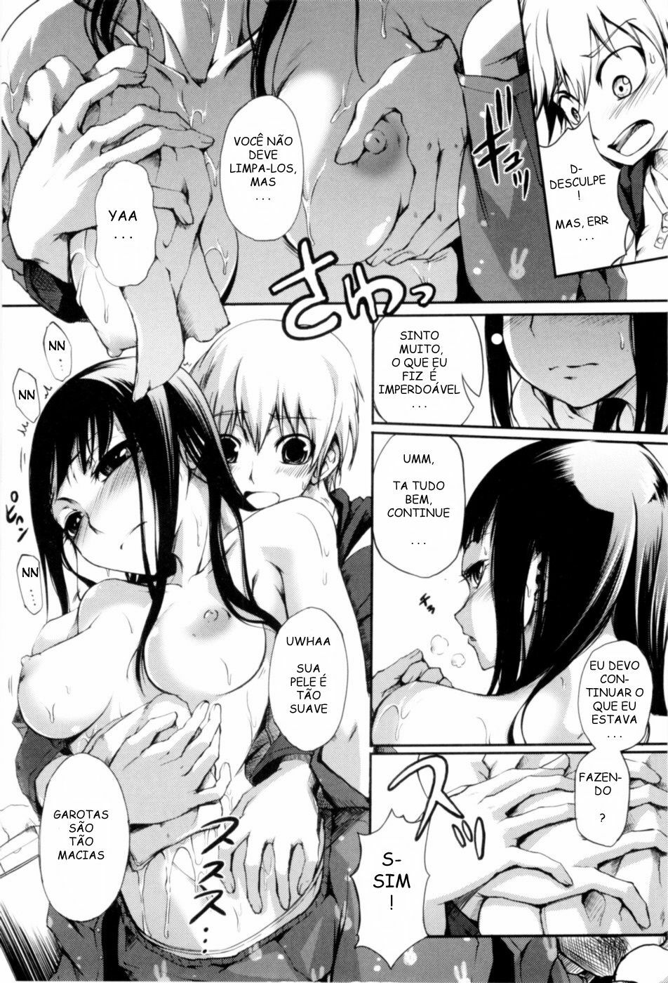 [Maybe] Doki! Otome no Binetsu Taikusen! | Doki Otome's Sickness (Mankai Otome) [Portuguese-BR] [Hentai Arimasu] page 6 full