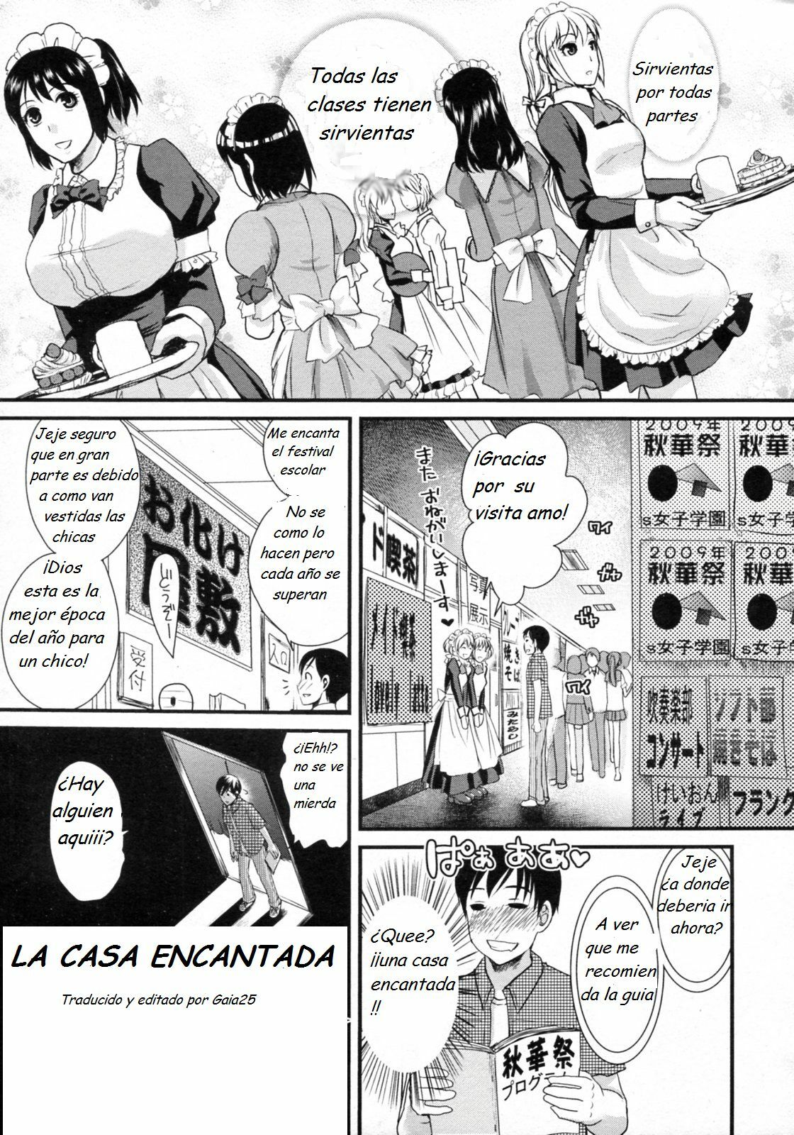 La casa encantada [Spanish] [Rewrite] [Gaia25] page 1 full