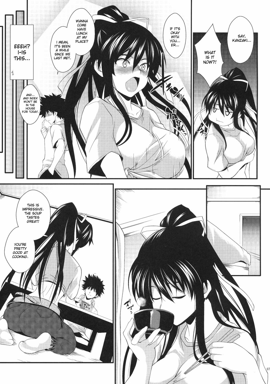 (C77) [SAZ (soba, Soukurou)] Amakusa Moyou na Yon % Plus (Toaru Majutsu no Index) [English] [desudesu] page 6 full