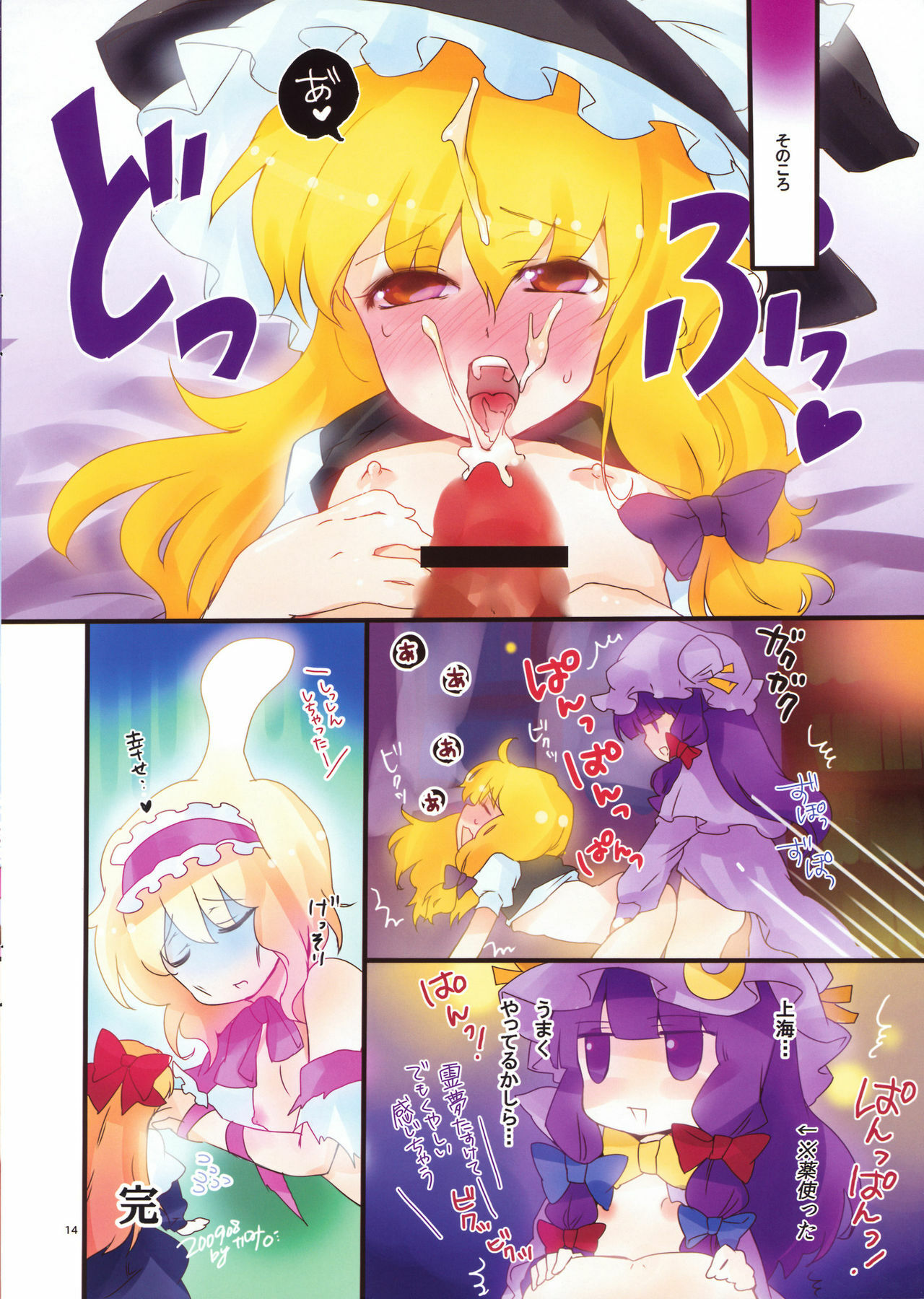 (C76) [Uminari (Narumi)] Ali Pro Sono 2 (Touhou Project) page 14 full