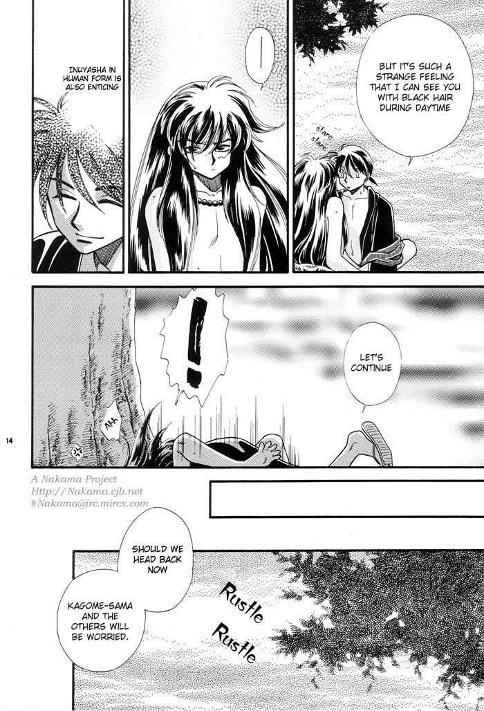 (C62) [HYPER EQUUS (You-ri)] Tsuki ni Inoru (InuYasha) [English] page 14 full