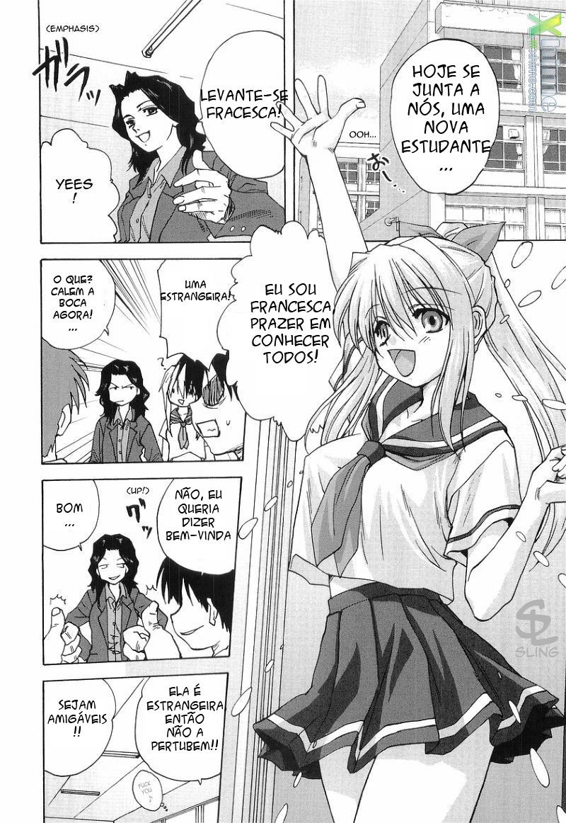 [Mitarashi Kousei] Bad Communication (Maid ni Negai o) [Portuguese-BR] [Death Raito] page 2 full