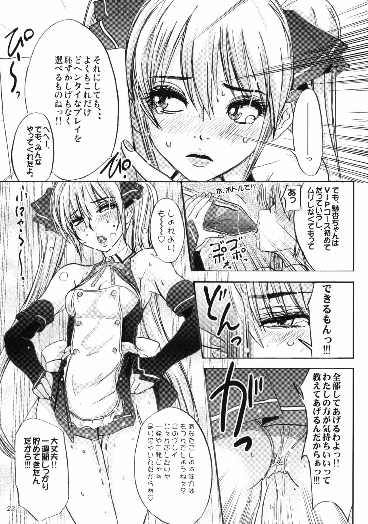 (C77) [Sekai Kakumei Club (Ozawa Reido)] Mono ni Naru Mesu Buta no Kara da. (DREAM C CLUB) page 24 full