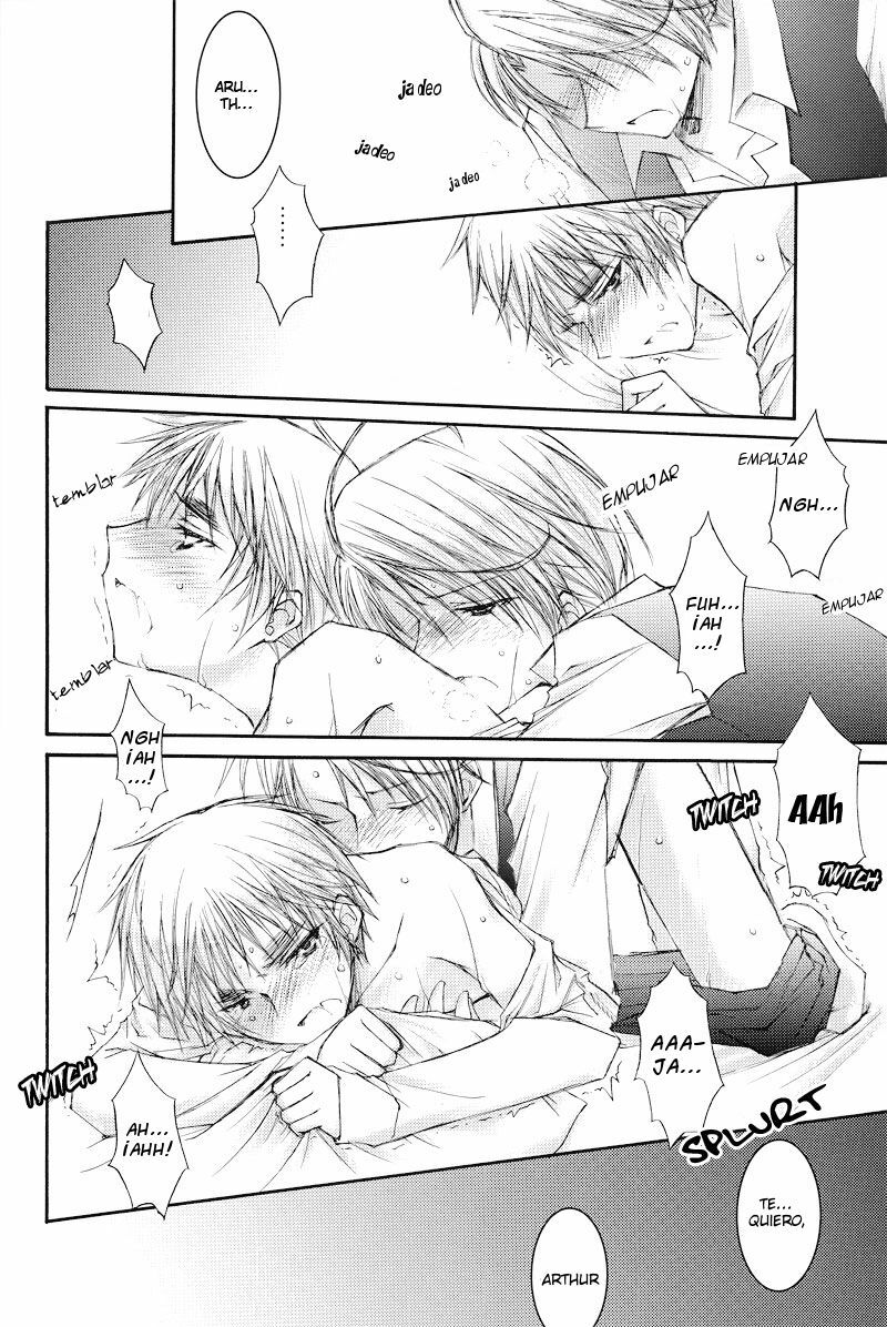 [TOP SECRET (Akatsuki Keiko)] Tobenai Tori to Toge no Hana - Earthbound bird and flower of thorn (Axis Powers Hetalia) [Spanish] [Mirus Mayhem] page 20 full