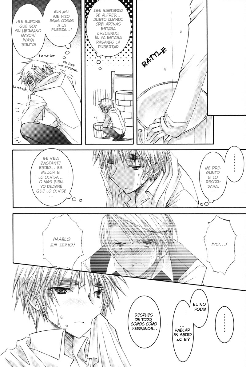 [TOP SECRET (Akatsuki Keiko)] Tobenai Tori to Toge no Hana - Earthbound bird and flower of thorn (Axis Powers Hetalia) [Spanish] [Mirus Mayhem] page 24 full