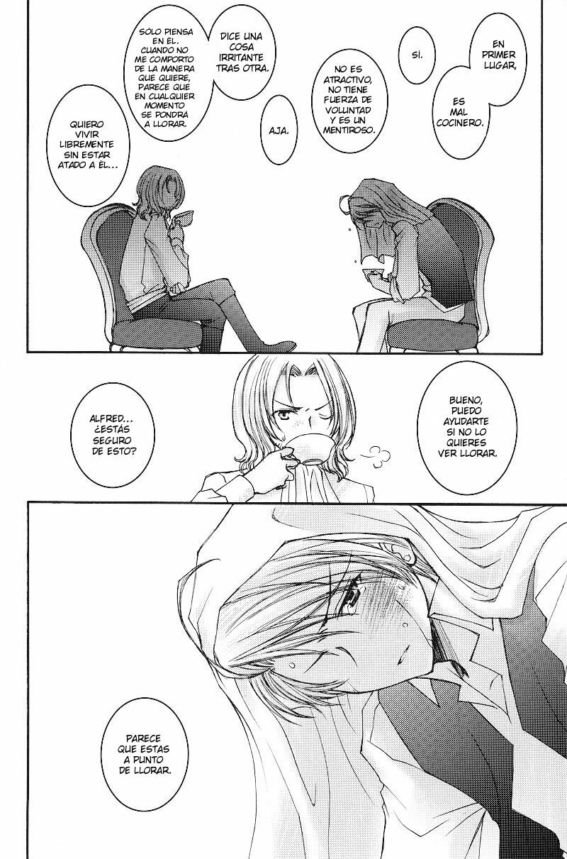 [TOP SECRET (Akatsuki Keiko)] Tobenai Tori to Toge no Hana - Earthbound bird and flower of thorn (Axis Powers Hetalia) [Spanish] [Mirus Mayhem] page 28 full