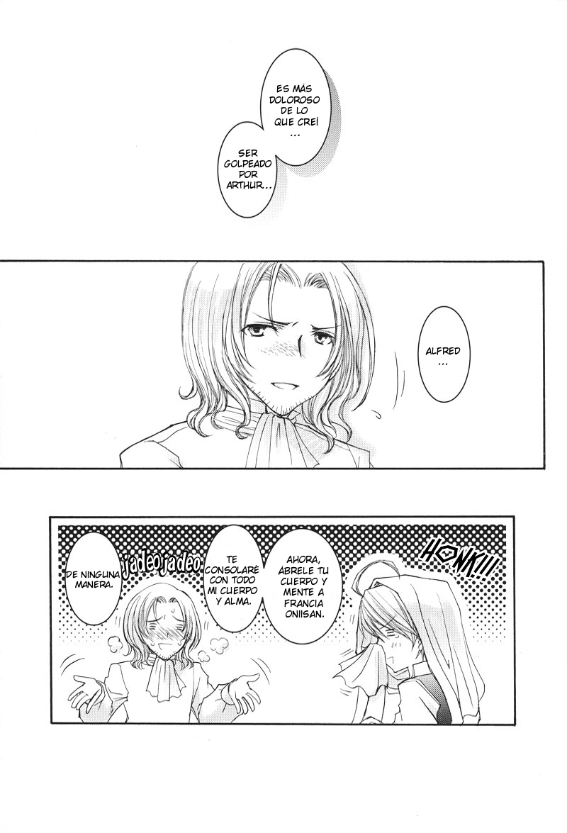 [TOP SECRET (Akatsuki Keiko)] Tobenai Tori to Toge no Hana - Earthbound bird and flower of thorn (Axis Powers Hetalia) [Spanish] [Mirus Mayhem] page 29 full