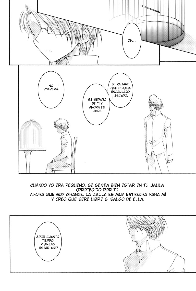 [TOP SECRET (Akatsuki Keiko)] Tobenai Tori to Toge no Hana - Earthbound bird and flower of thorn (Axis Powers Hetalia) [Spanish] [Mirus Mayhem] page 36 full