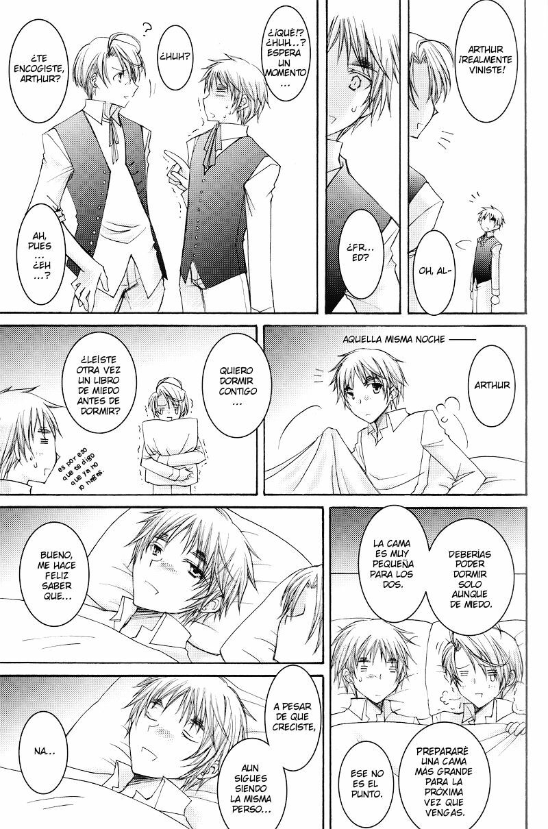 [TOP SECRET (Akatsuki Keiko)] Tobenai Tori to Toge no Hana - Earthbound bird and flower of thorn (Axis Powers Hetalia) [Spanish] [Mirus Mayhem] page 9 full