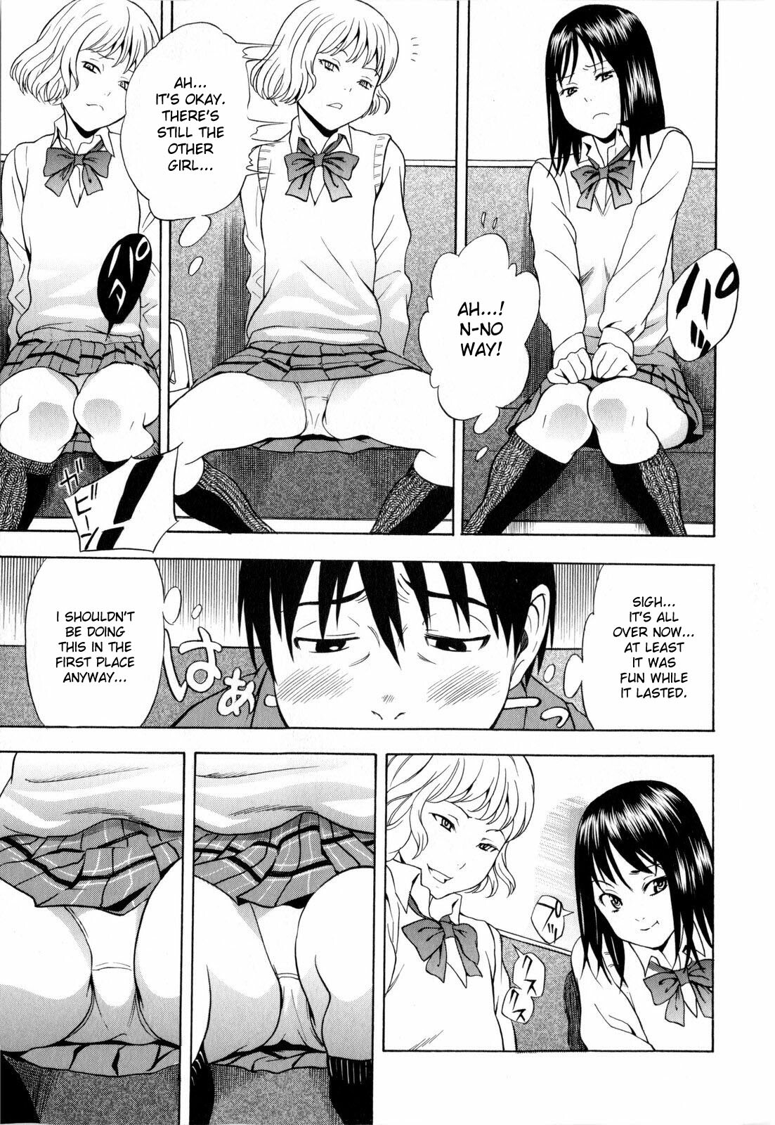 [Shiden Akira] Panchira Ero Tenshi | Naughty Upskirt Angels (COMIC Masyo 2010-03) [English] [desudesu] page 9 full