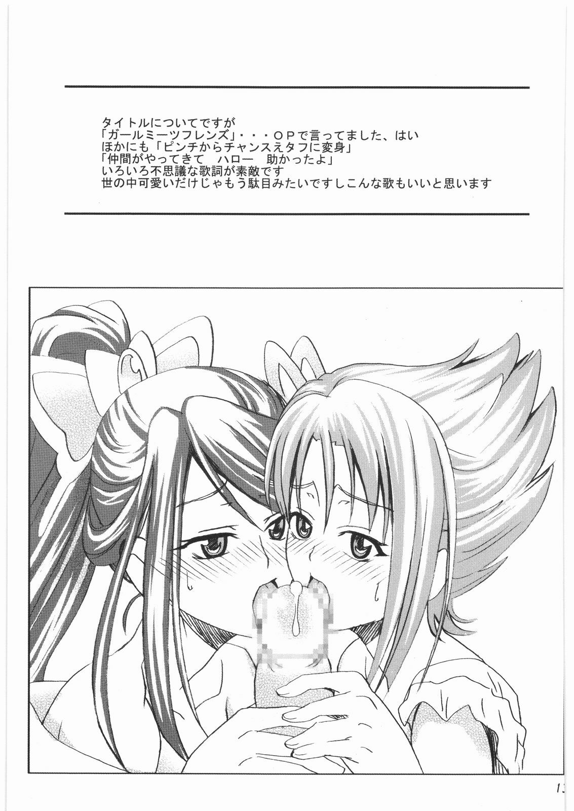 (C73) [Pe & Pi (Makinosaka Shinichi)] Girl Meets Friends (Yes! Precure 5) page 12 full