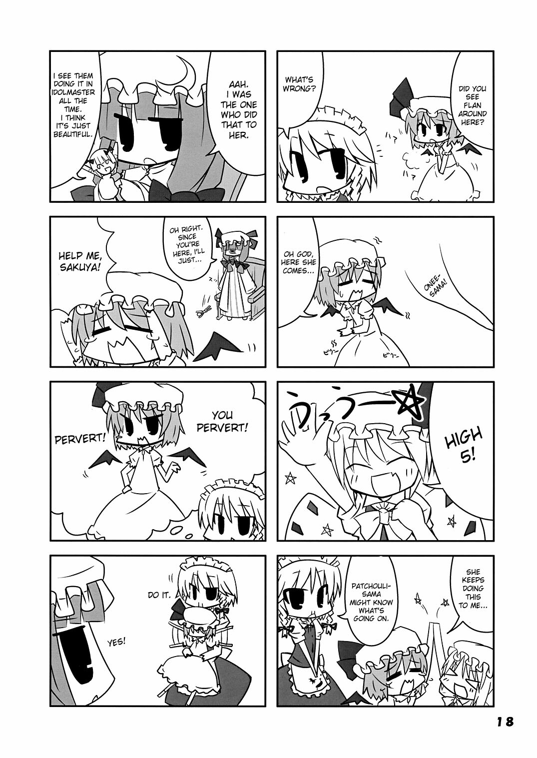 (Reitaisai 5) [Kakunetu Neko Punch (Various)] Gakkuribako 10 (Touhou Project) [English] [desudesu] page 20 full