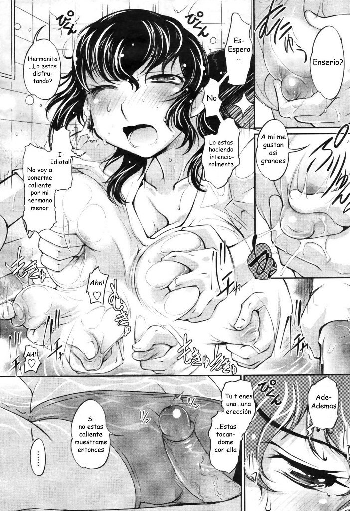 [RAYMON] Miss Bra n Chichi Ane | Ms. No-Bra Sister (COMIC Momohime 2009-04 Vol. 102) [Spanish] [Varkatzas666] [Decensored] page 9 full